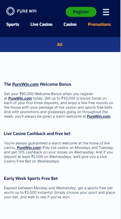 purewin promo mobile